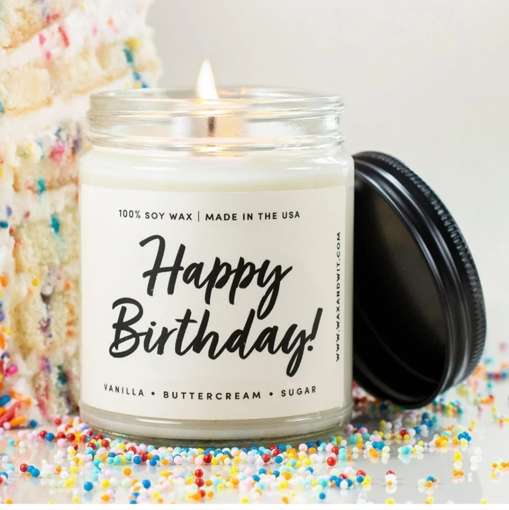 Birthday Soy Wax Candle